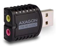 AXAGON ADA-17 Zewnętrzna karta dzwiękowa, USB 2.0 MINI, 96kHz/24-bit stereo, wejście USB-A - 722388 - zdjęcie 1